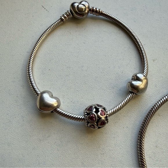 Set of Two Silver Pandora Bracelets - Picture 3 of 4